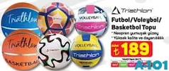 TRİATHLON FUTBOL/VOLEYBOL/BASKETBOL TOPU